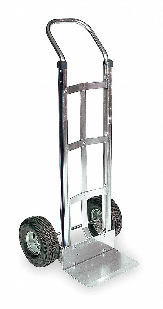 Hand Truck 500 lb 48 x21 x19-1/2 Silver MPN:6W047