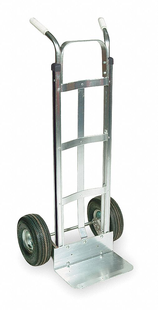 Hand Truck 500lb 48 x21 x19-1/2 Silver MPN:6W048