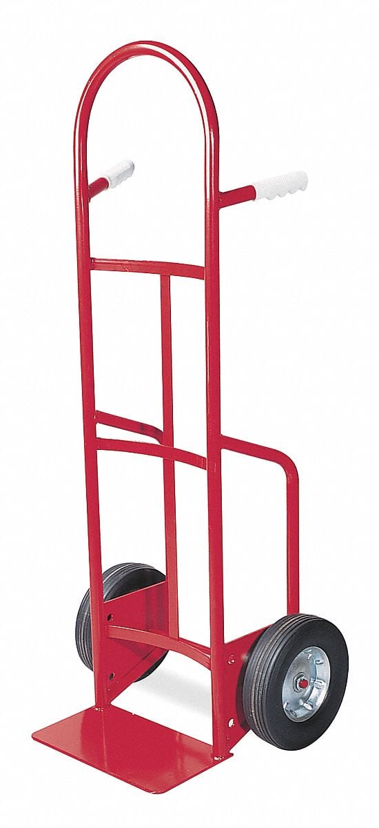 Hand Truck 800 lb 50-1/2 x20-1/2 Red MPN:6W858