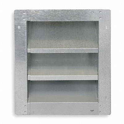 Louver Adj w/ 28 to 46 In Galv Steel MPN:2FTV2