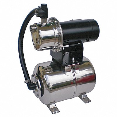 Well Jet Pump System 1/2 HP 6.0 gal tank MPN:4HFA2