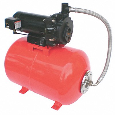 Jet Pump System 1/2 HP 17.0 gal tank MPN:5UXL1