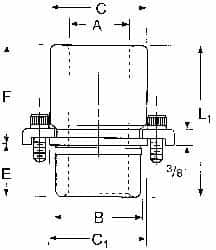 Steel Die & Mold Shoulder Bushing: 1-5/8