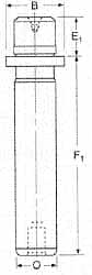 Guide Post: Demountable, Ball Bearing Post, 1-1/4