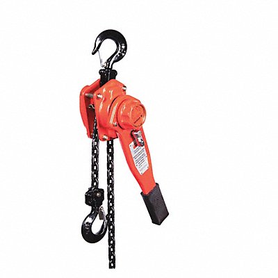 Lever Chain Hoist 1500 lb Lift 10 ft. MPN:29XP46