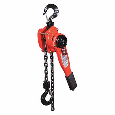 Lever Chain Hoist 1500 lb Lift 20 ft. MPN:4ZX45