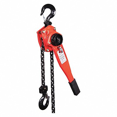 Lever Chain Hoist 3000 lb Lift 5 ft. MPN:4ZX46