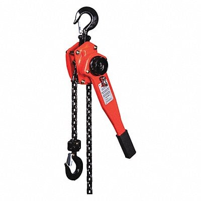 Lever Chain Hoist 3000 lb Lift 10 ft. MPN:4ZX47