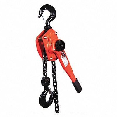 Lever Chain Hoist 6000 lb Lift 10 ft. MPN:4ZX49