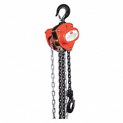 Manual Chain Hoist 2000 lb Lift 20 ft. MPN:1VW57