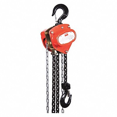 Manual Chain Hoist 4000 lb Lift 20 ft. MPN:1VW60