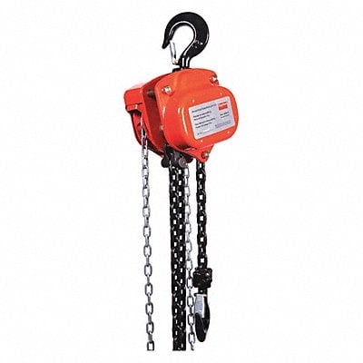 Manual Chain Hoist 4000 lb Lift 15 ft. MPN:29XP31