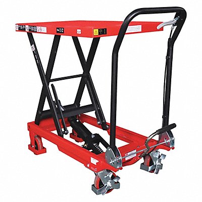 Scissor Lift Table 32inLx19-3/4inW MPN:35KT59