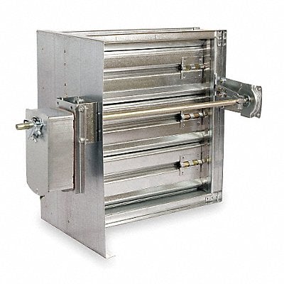 Square Smoke Damper 24V 7-3/4 in W MPN:3HGG1