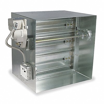 Square Fire/Smoke Damper 9-3/4 in H MPN:3HGJ4