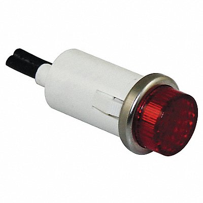 Raised Indicator Light Red 12V MPN:22NY40