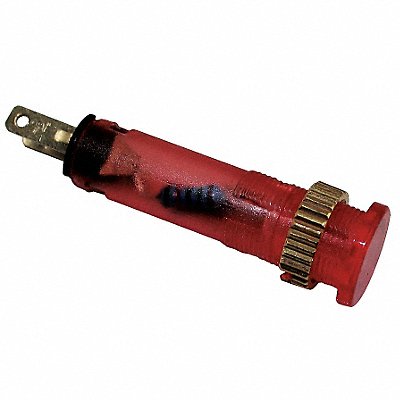 Flush Indicator Light 8mm 120V Red MPN:22NY78