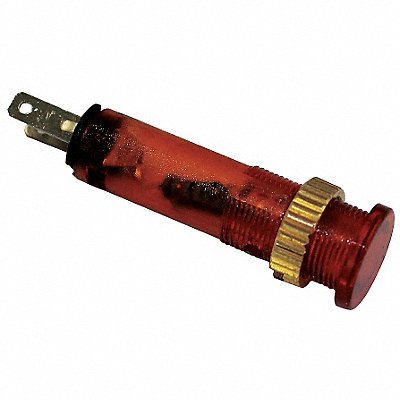 Flush Indicator Light 8mm 120V Amber MPN:22NY79