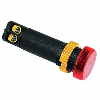 Raised Indicator Light 12mm 6V Red MPN:22NY84