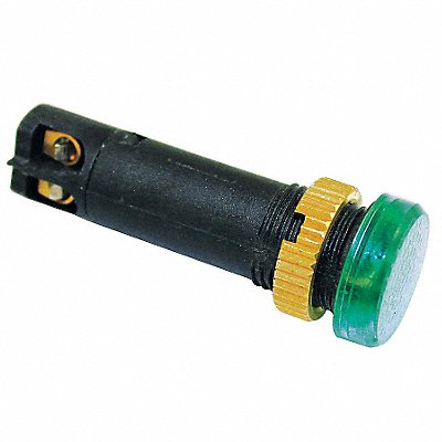 Raised Indicator Light 12mm 12V Green MPN:22NY86