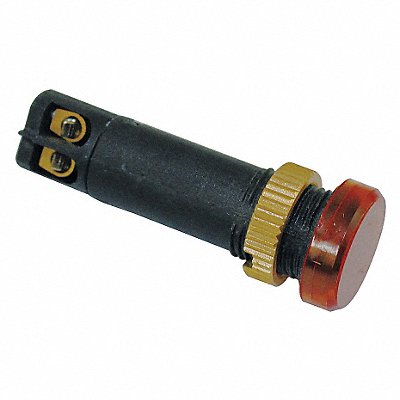 Raised Indicator Light 12mm 12V Amber MPN:22NY88