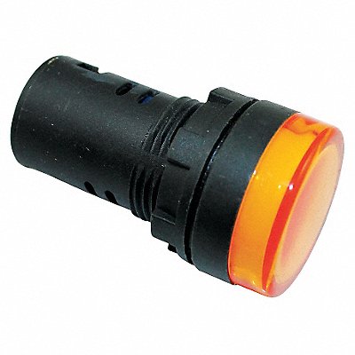 Raised Indicator Light 22mm 240V Amber MPN:22NZ13