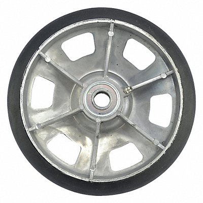 8in Cast Alum Wheel W/ Mold On Rubber MPN:CW-046