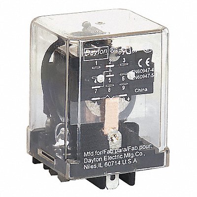 Gen Purpose Relay 5 Pin Square 12VDC MPN:5YR07