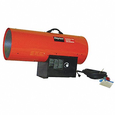 Portable Gas Torpedo HeatrLP 1800 cfm MPN:3VE59