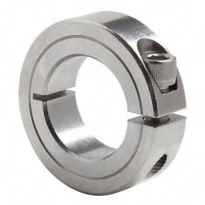 Shaft Collar Clamp 1Pc 2 In SS MPN:1L691