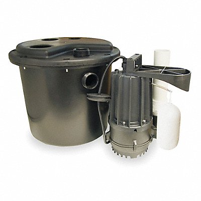 Sink Drain Pump System Integral 1/3 HP MPN:2VJ77