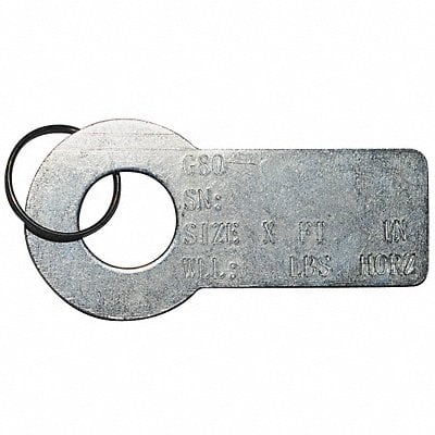 Tag Sling ID w/Ring 1/16In MPN:5WRU1