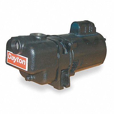 Self Priming Pump 1/3 HP Cast Iron MPN:4UA63