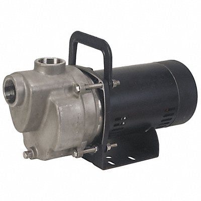 Self Priming Pump 1/2 HP 304 SS MPN:4YKN6