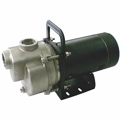 Self Priming Pump 1/2 HP Aluminum MPN:4YKP1