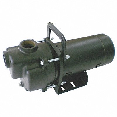 Self Priming Pump 1-1/2 HP Cast Iron MPN:4YKP9