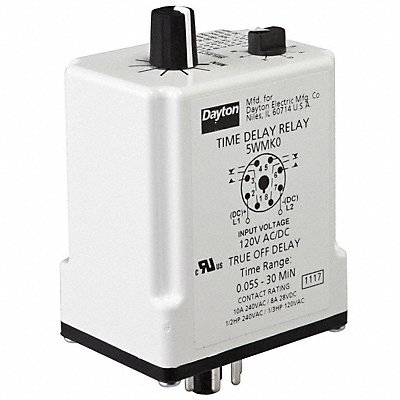 H7807 Time Delay Relay 240VAC 10A DPDT .05 sec MPN:24EP46