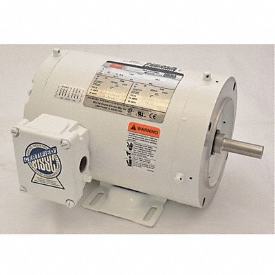 Washdown Motor 1/2 HP 1750 56C 230/460V MPN:1TRZ3