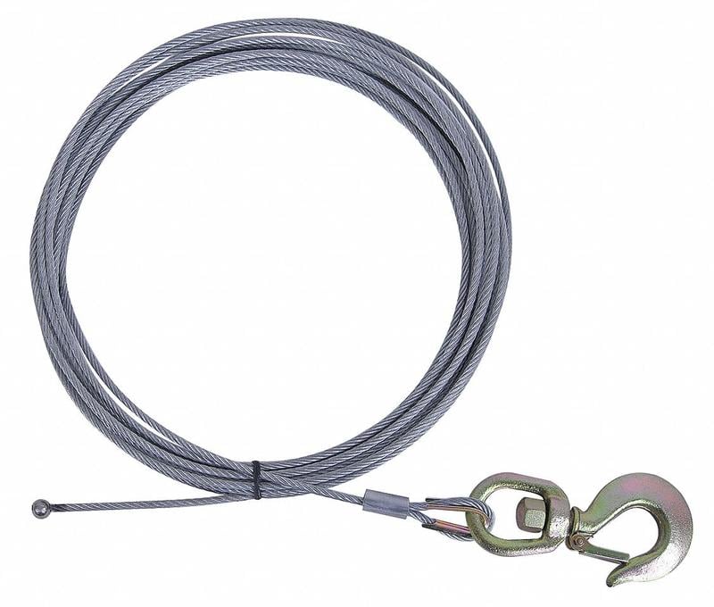 Winch Cable GS 1/4 in x 60 ft. MPN:35Z858