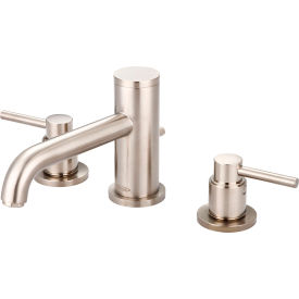 Pioneer Motegi 3MT500-BN Two Handle Bathroom Widespread Faucet with Brass Pop-Up PVD Brushed Nickel 3MT500-BN