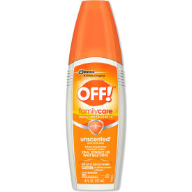 OFF® FamilyCare Insect Repellent 7 DEET 6 oz. Pump Spray Unscented 12 Bottles - 654458 654458