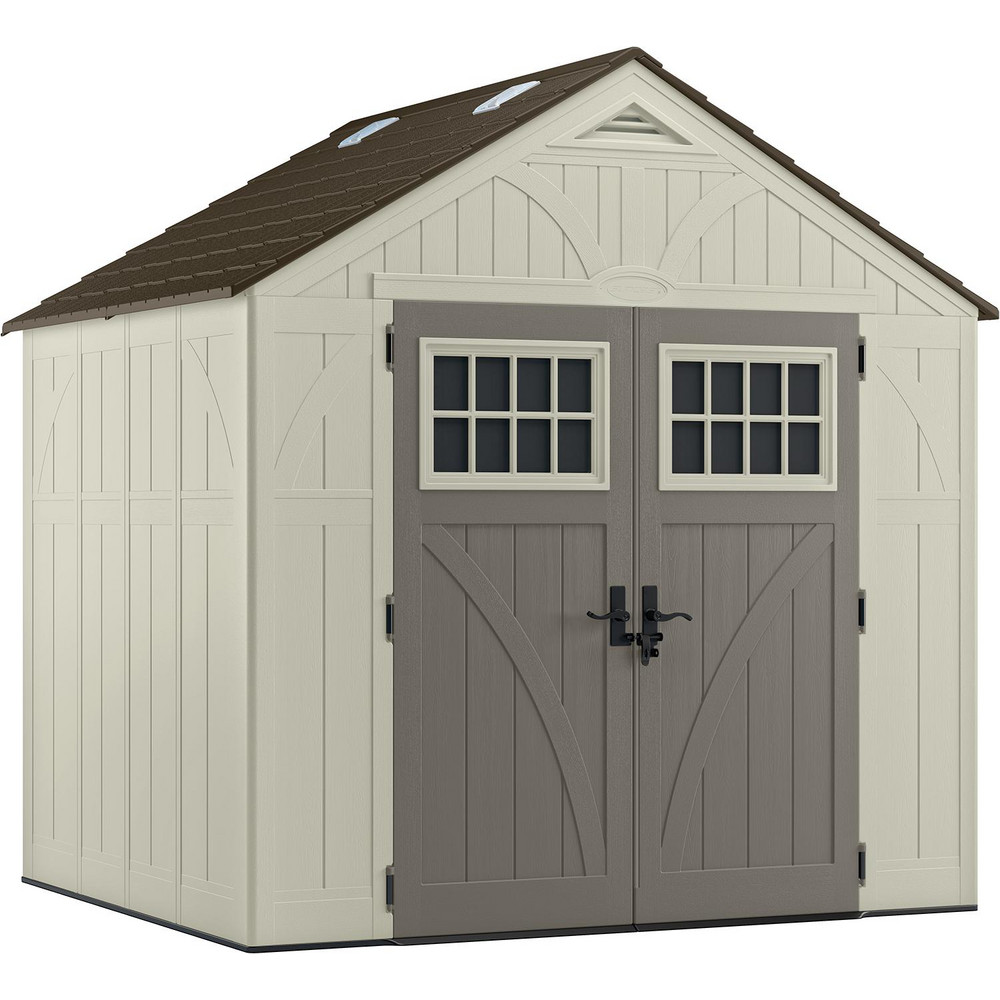 Sheds, Shed Type: Vertical Storage Shed , Overall Width: 86in , Overall Depth: 100.5in , Overall Height: 103in , Overall Capacity: 378ft3  MPN:BMS8700D