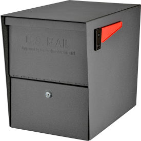 Mail Boss Package Master Commercial Locking Mailbox Granite 7205