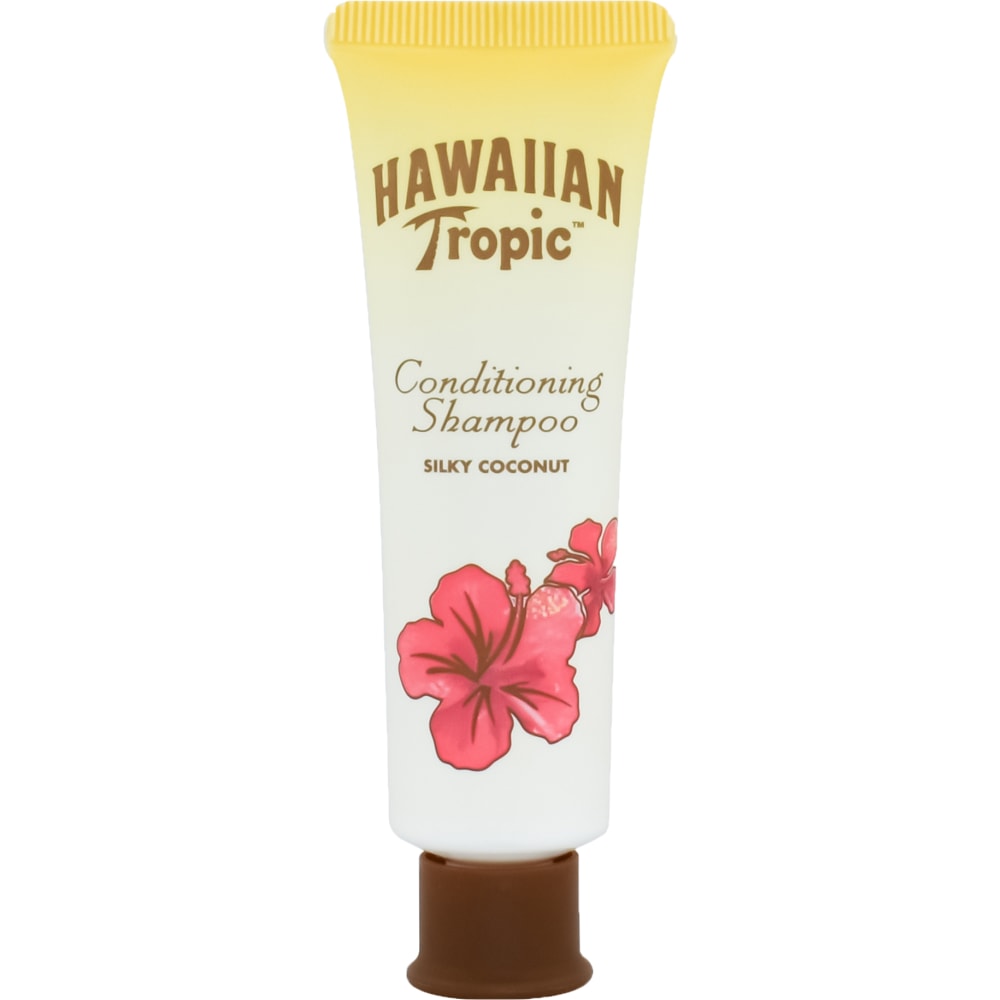 Hotel Emporium Hawaiian Tropic Conditioning Shampoo, Silky Coconut, 1 Oz, Pack Of 144 Tubes MPN:HWT-CS-30ML-SCREW