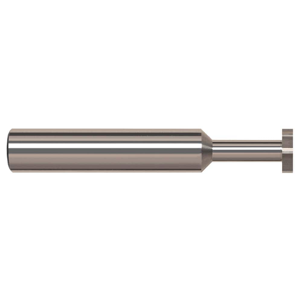 Woodruff/Keyseat Cutters, Connection Type: Shank , Cutter Material: Solid Carbide , Cutter Diameter (Inch): 5/32 , Cutter Diameter (Decimal Inch): 0.1562  MPN:744062