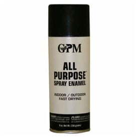 GPM All Purpose Fast Drying Flat Enamel 10 oz. Aerosol Can Black - 542645 542645