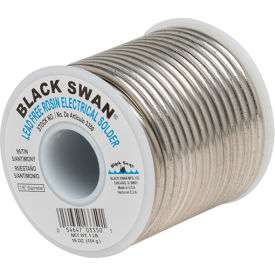 Black Swan Lead Free Rosin Electrical Solder 1 lb - Pkg Qty 6 03350