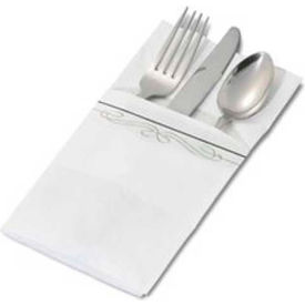 Dinex DX63501113 - Filigree Recycled Pattern Pocketfold Napkins 17