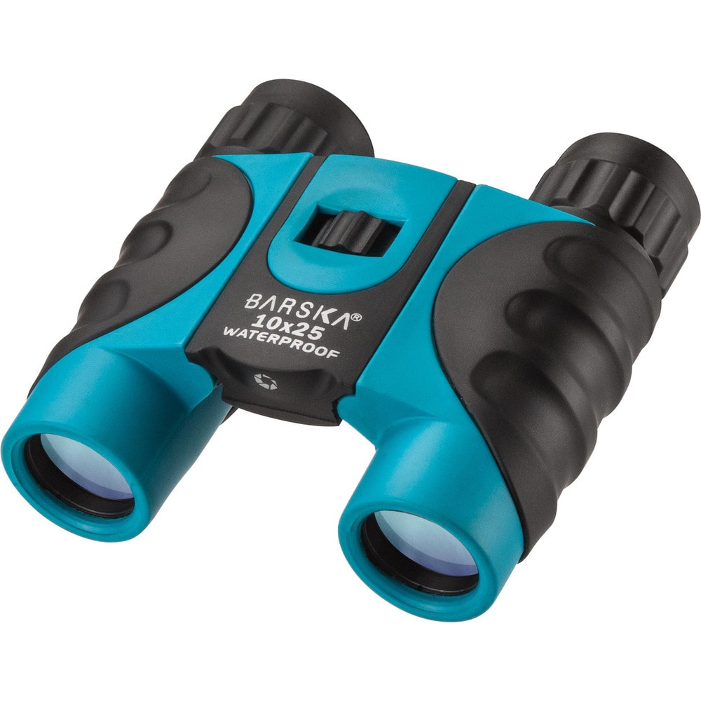 BARSKA 10x25mm Blue Waterproof Compact Binoculars MPN:AB12726