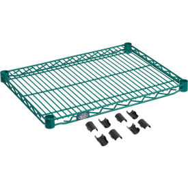 Nexel® S1824G Poly-Green® Epoxy Wire Shelf 24